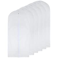 HomeClean Bolsa de Ropa Transparente Bolsa de Traje Largo de 60 x 100cm Bolsas para Ropa a Prueba de Polilla de Polvo…